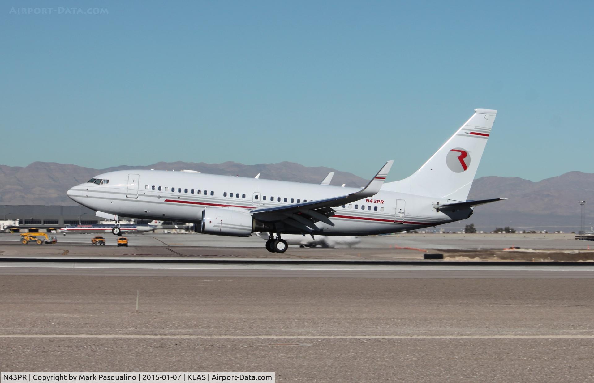 N43PR, 1998 Boeing 737-75V BBJ C/N 28581, Boeing 737-75V