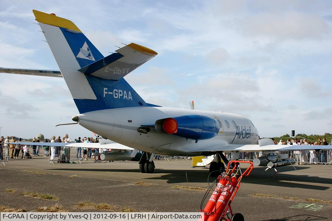 F-GPAA, 1967 Dassault Falcon (Mystere) 20C C/N 103, Dassault Falcon 20C Aviation Defence Service (AVDEF), Static Display, Lann Bihoué Naval Air Base (LFRH-LRT) Open day 2012