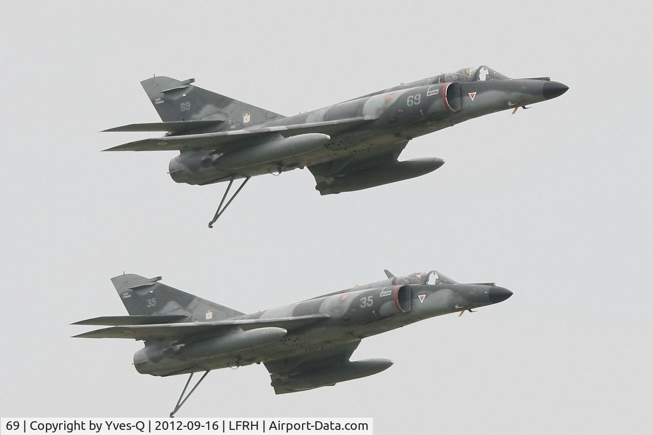 69, Dassault Super Etendard C/N 69, French Naval Aviation Dassault Super Etendard M (SEM), On display, Lann Bihoué Air Base (LFRH-LRT) Open day 2012
