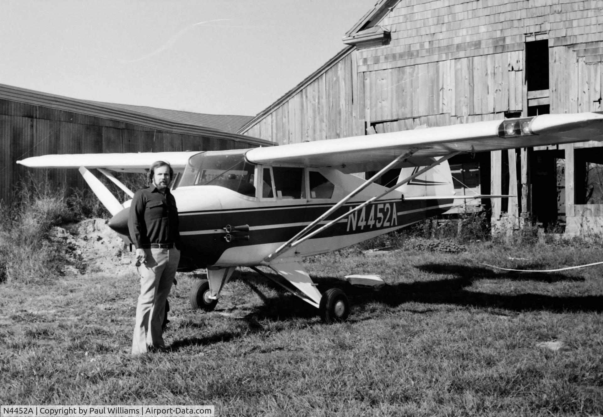 N4452A, 1956 Piper PA-22-150 C/N 22-3785, My father and with his father plane