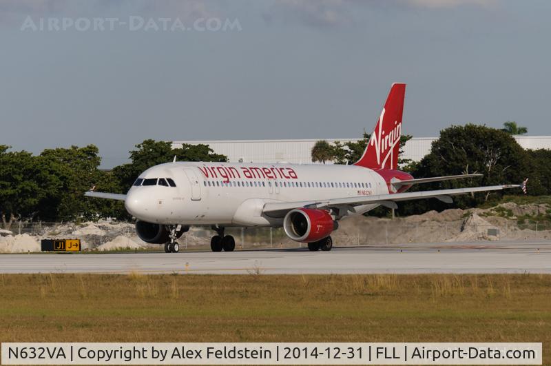 N632VA, 2007 Airbus A320-214 C/N 3155, Ft. Lauderdale