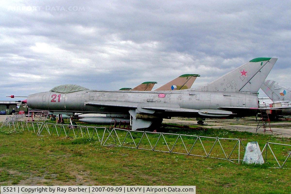 5521, Sukhoi Su-7BM C/N 5521, Sukhoi Su-7BM [5521] (Czech Air Force) Vyskov~OK 09/09/2007