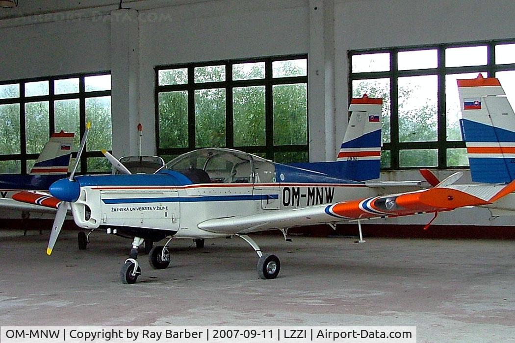 OM-MNW, 1982 Zlin Z-142 C/N 0307, Zlin Z.142 [0307] Zilina~OM 11/09/2007