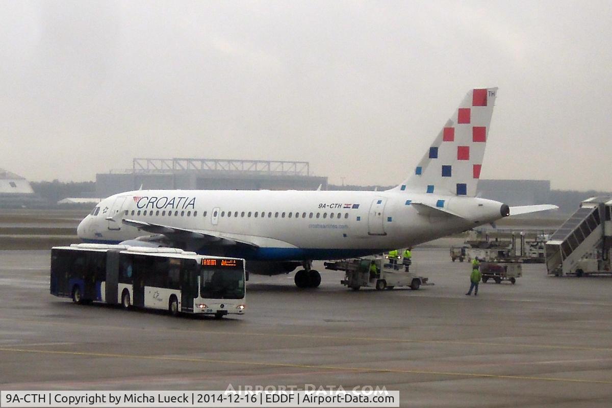 9A-CTH, 1998 Airbus A319-112 C/N 833, Gloomy day in FRA