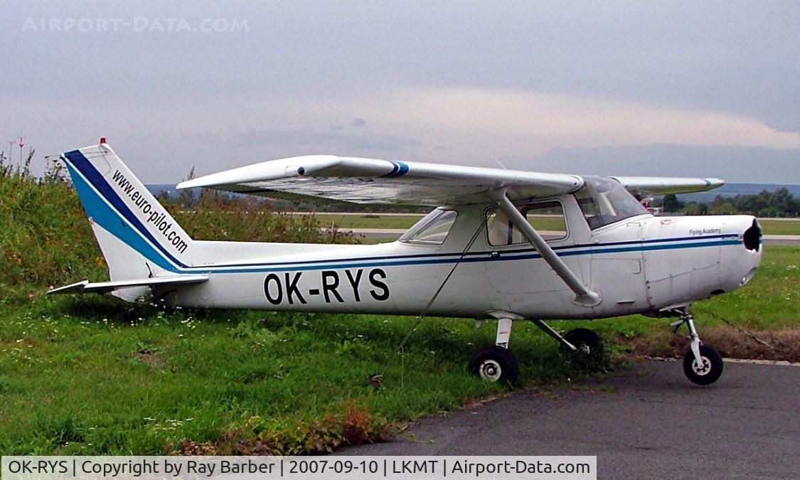 OK-RYS, Cessna 152 C/N 15282262, Cessna 152  [152-82262] Ostrava-Mosnov~OK 10/09/2007
