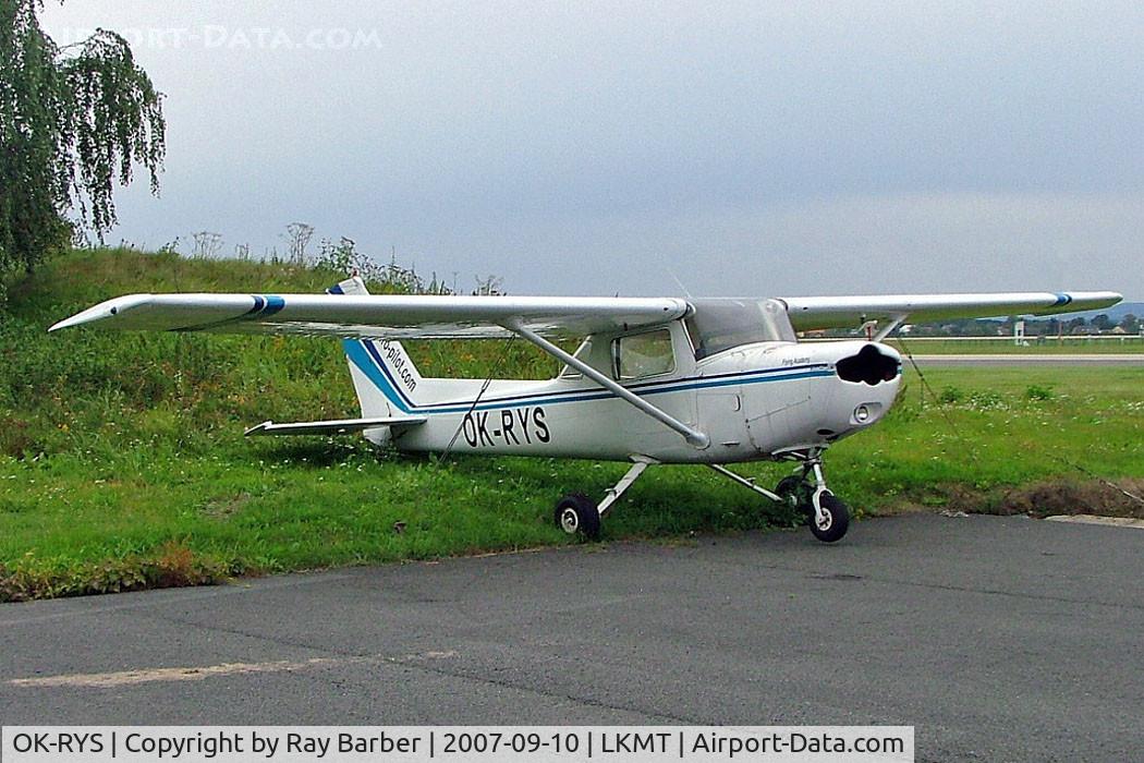 OK-RYS, Cessna 152 C/N 15282262, Cessna 152  [152-82262] Ostrava-Mosnov~OK 10/09/2007