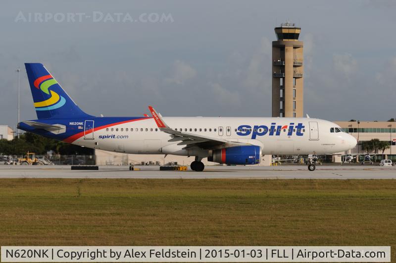 N620NK, 2013 Airbus A320-232 C/N 5624, Ft. Lauderdale