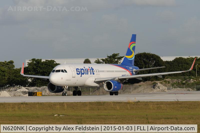 N620NK, 2013 Airbus A320-232 C/N 5624, Ft. Lauderdale