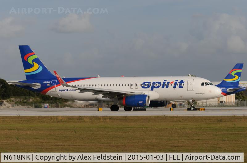 N618NK, 2012 Airbus A320-232 C/N 5458, Ft. Lauderdale