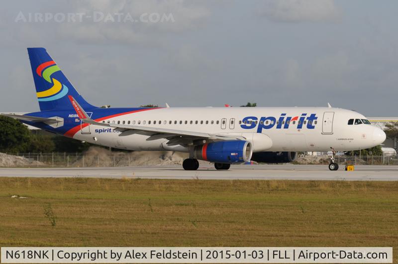 N618NK, 2012 Airbus A320-232 C/N 5458, Ft. Lauderdale
