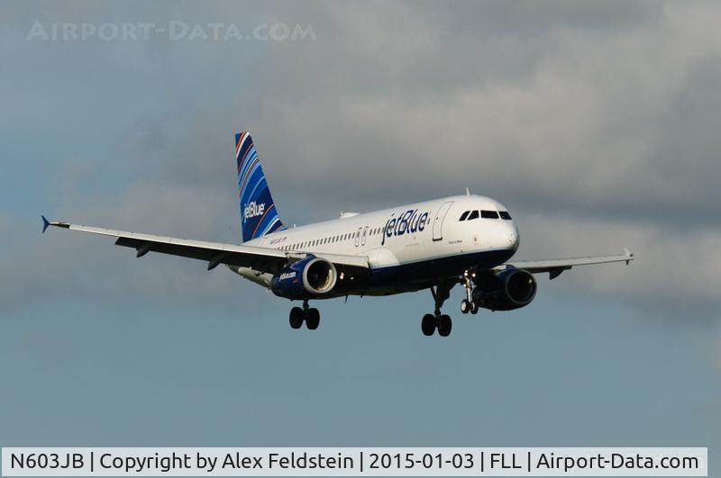 N603JB, 2005 Airbus A320-232 C/N 2352, Ft. Lauderdale