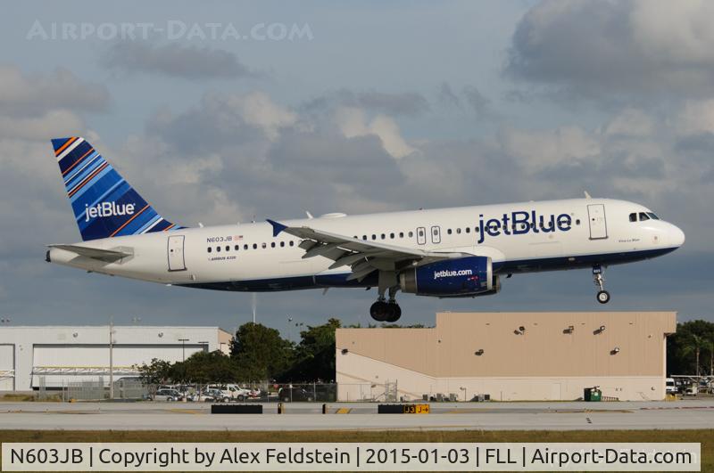 N603JB, 2005 Airbus A320-232 C/N 2352, Ft. Lauderdale