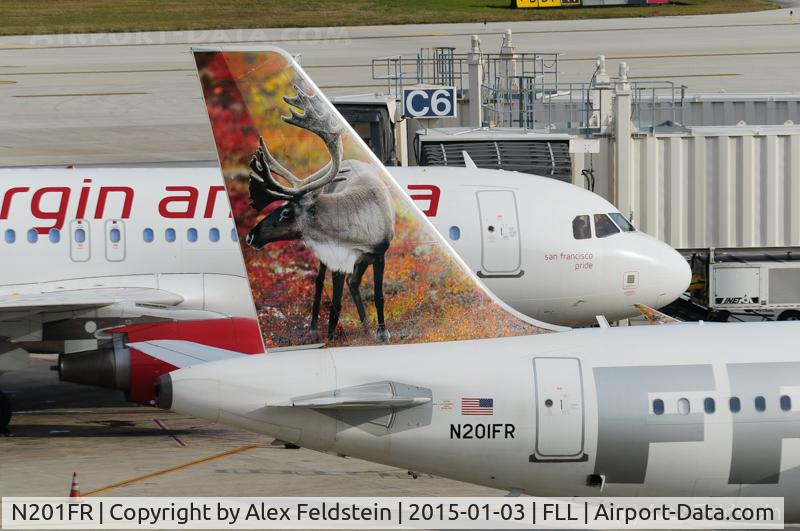 N201FR, 2008 Airbus A320-214 C/N 3389, Ft. Lauderdale