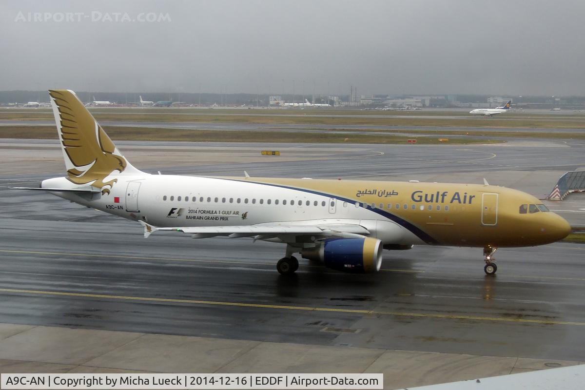 A9C-AN, 2011 Airbus A320-214 C/N 4865, Golden bird