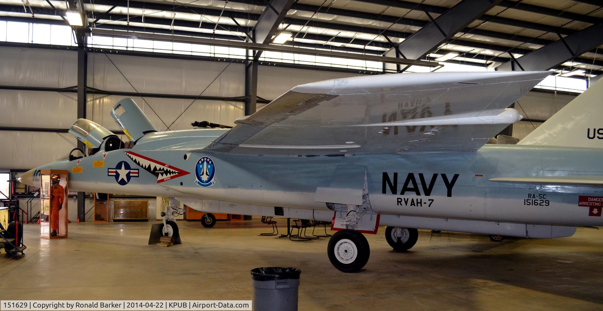 151629, North American RA-5C Vigilante C/N NA283-35, Weisbrod Aircraft Museum