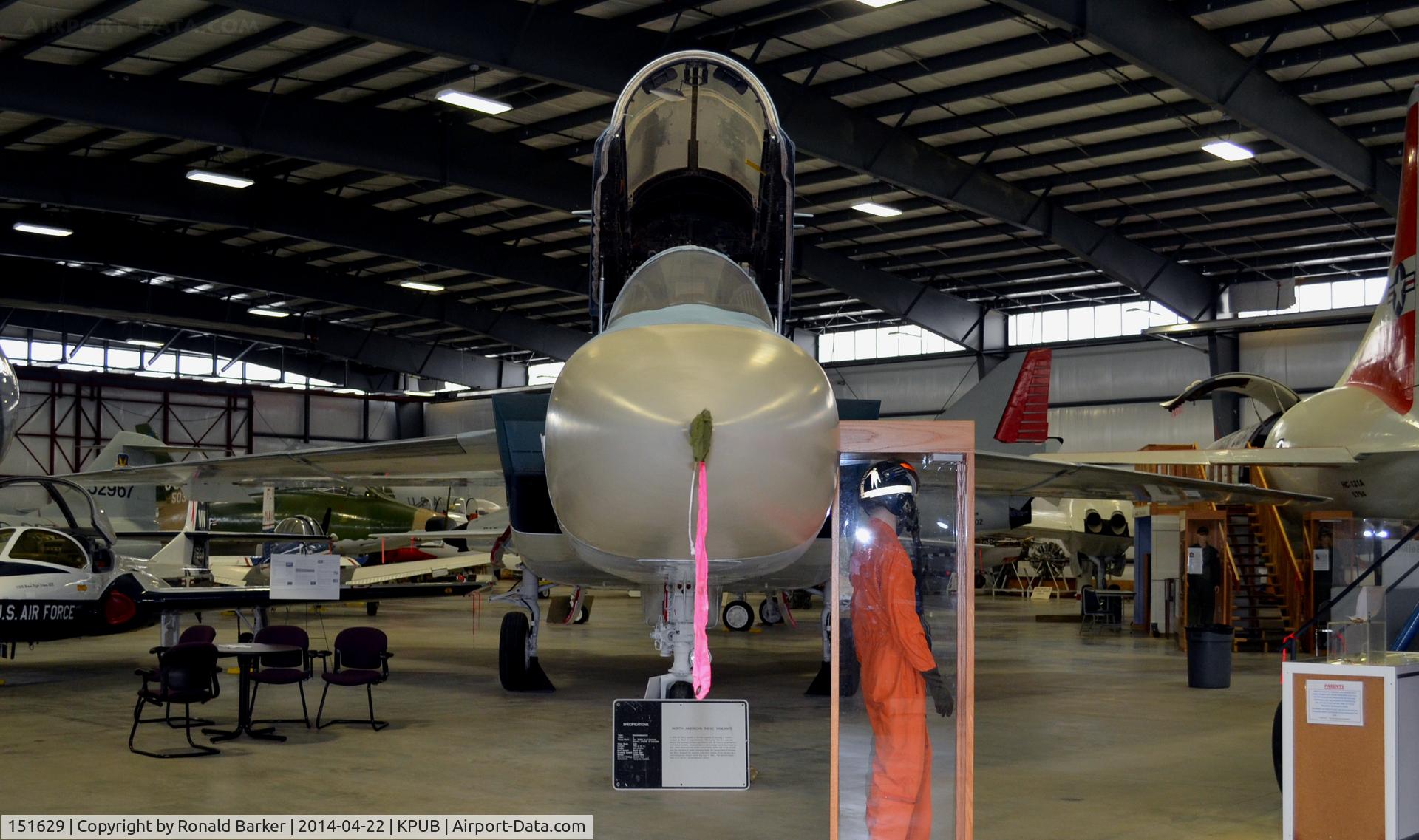 151629, North American RA-5C Vigilante C/N NA283-35, Weisbrod Aircraft Museum