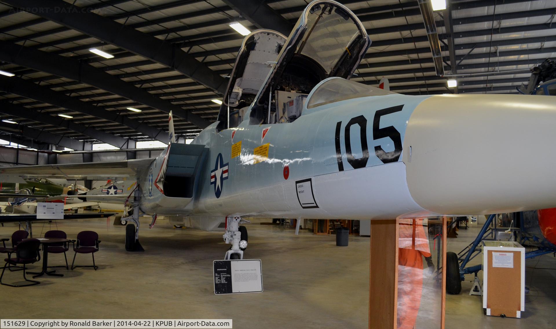 151629, North American RA-5C Vigilante C/N NA283-35, Weisbrod Aircraft Museum