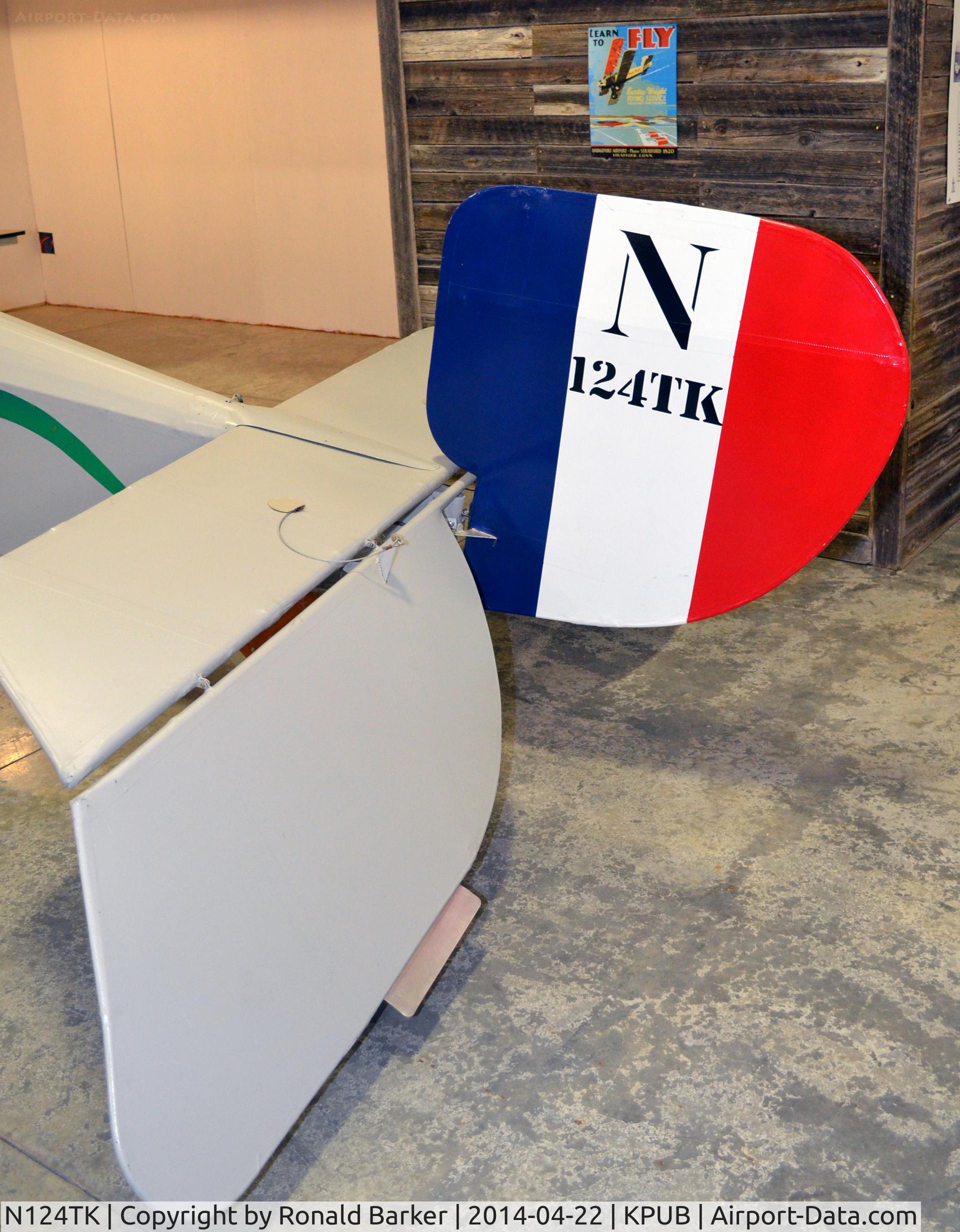 N124TK, 2002 Nieuport 12 Replica C/N 084, Replica-Weisbrod Aircraft Museum