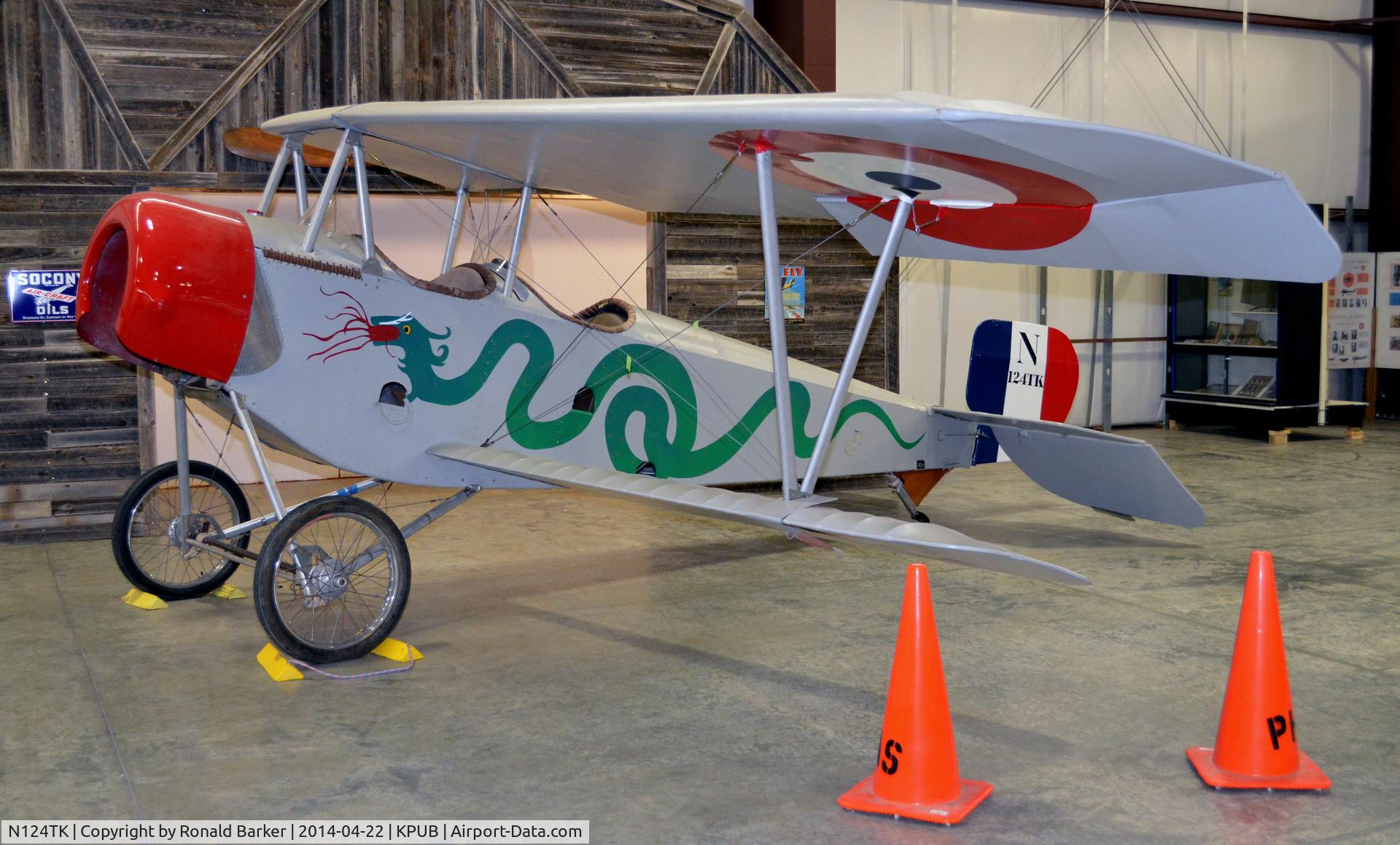 N124TK, 2002 Nieuport 12 Replica C/N 084, Replica -  Weisbrod Aircraft Museum
