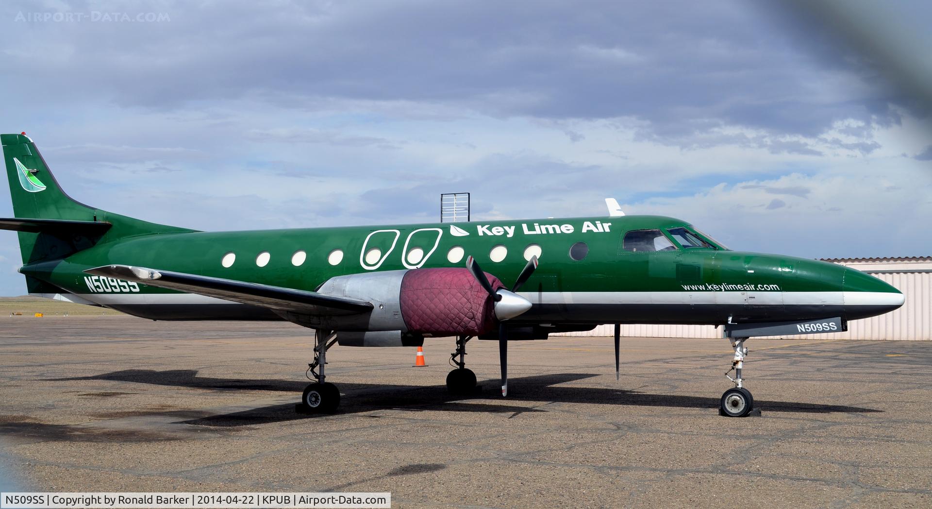 N509SS, 1973 Swearingen SA-226TC Metro II C/N TC-206, Pueblo