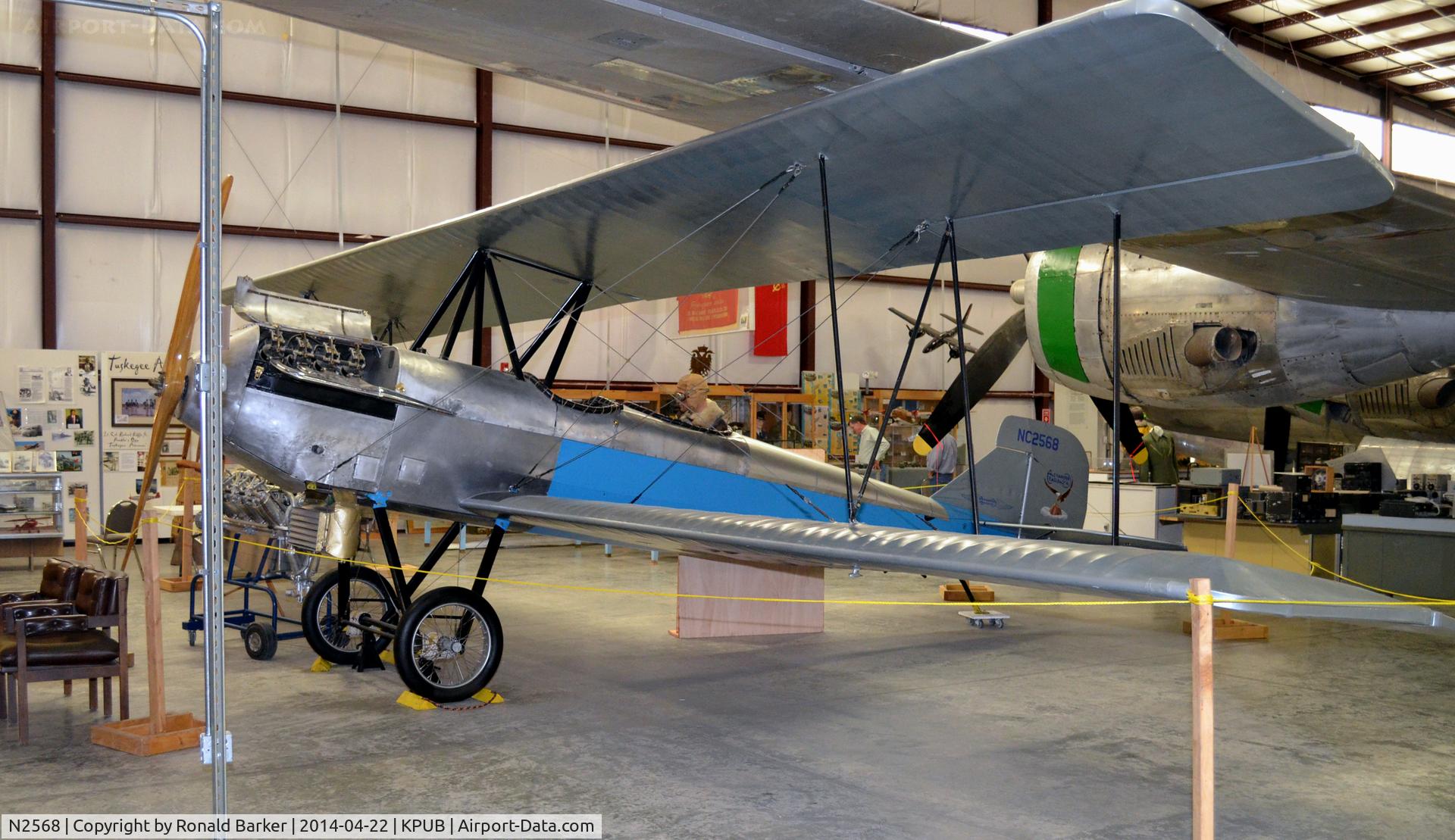 N2568, 1926 Alexander Long Wing Eaglerock C/N 122, Weisbrod Aircraft Museum