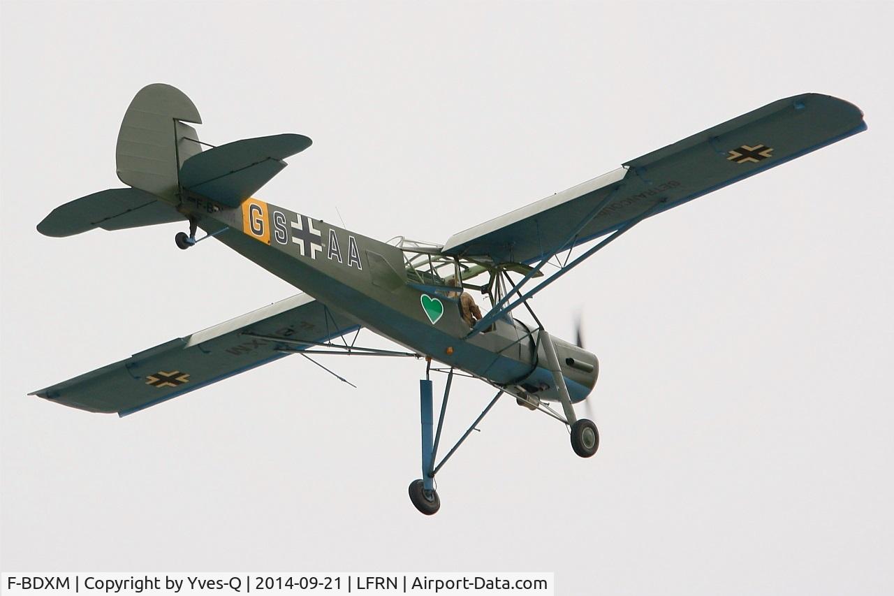 F-BDXM, Morane-Saulnier MS-506L Criquet C/N 635, Morane-Saulnier MS-506L Criquet, On display, Rennes-St Jacques airport (LFRN-RNS) Air show 2014
