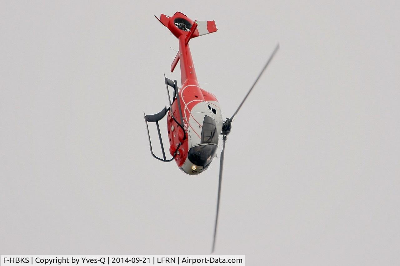 F-HBKS, 2009 Eurocopter EC-120B Colibri NHE C/N 1622, Eurocopter EC-120B Calliopé, On display, Rennes-St Jacques airport (LFRN-RNS) Air show 2014