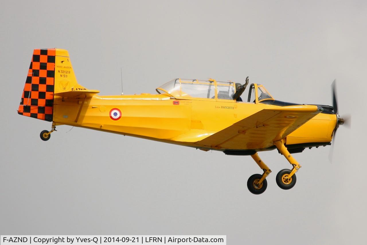 F-AZND, 1961 Nord 3202 Master C/N 59, Nord 3202 Master, On display, Rennes-St Jacques airport (LFRN-RNS) Air show 2014