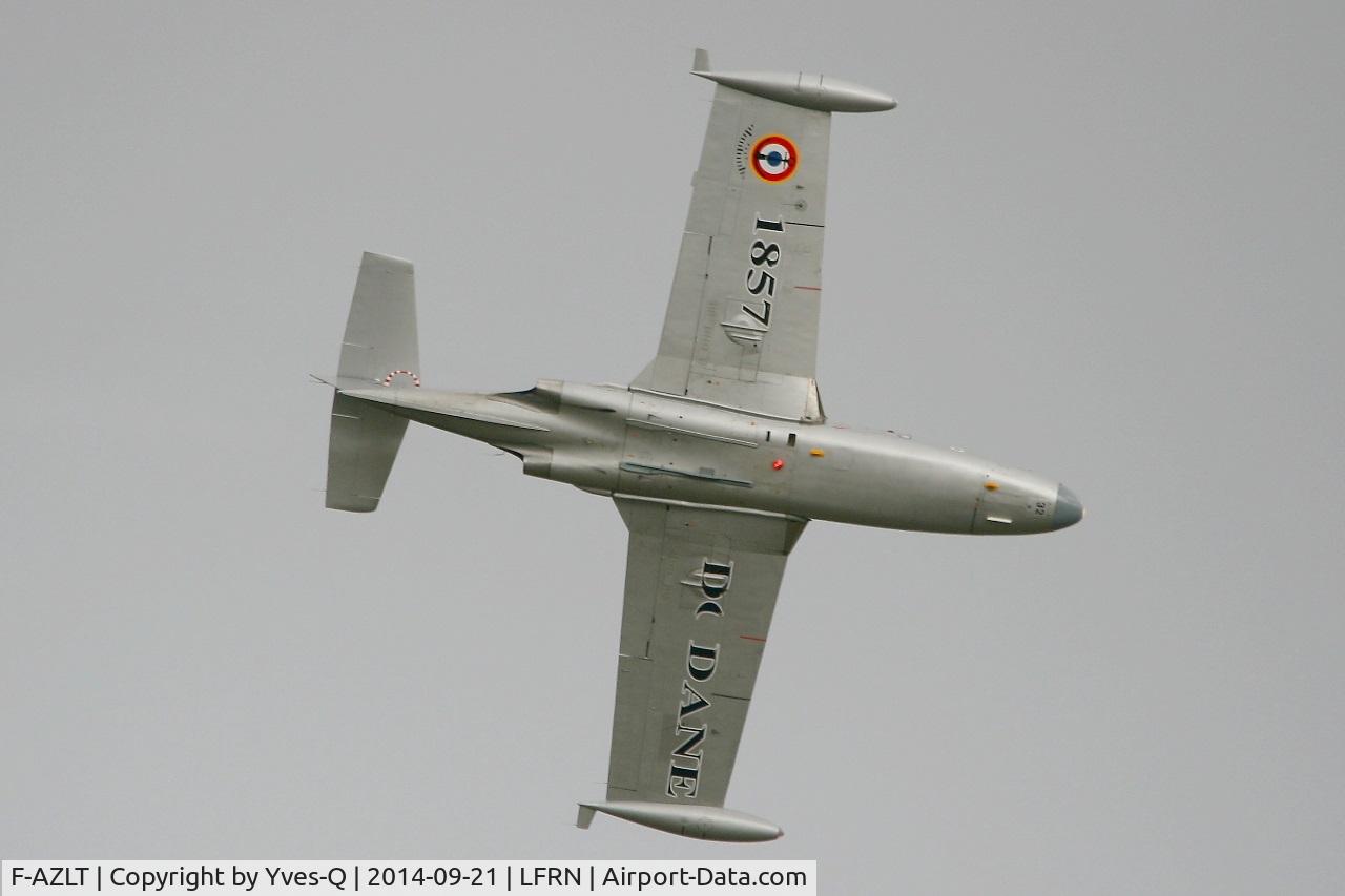 F-AZLT, 1958 Morane-Saulnier MS.760 Paris I C/N 32, Armor Aero Passion Morane-Saulnier MS.760A, On display, Rennes-St Jacques airport (LFRN-RNS) Air show 2014