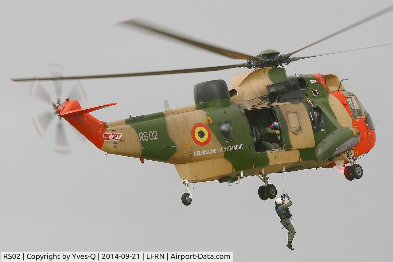 RS02, 1976 Westland Sea King Mk.48 C/N WA832, Westland Sea King Mk.48, On display, Rennes-St Jacques airport (LFRN-RNS) Air show 2014
