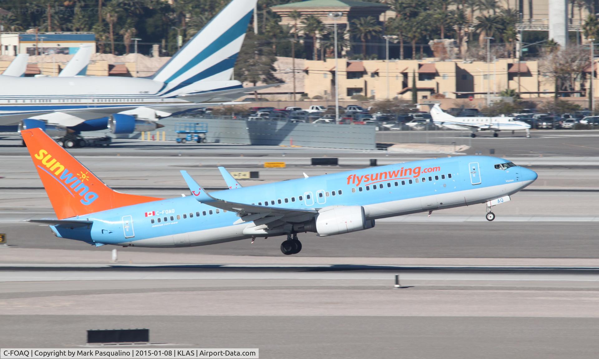 C-FOAQ, 2009 Boeing 737-8K5 C/N 35148, Boeing 737-800