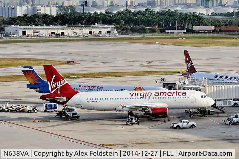 N638VA, 2008 Airbus A320-214 C/N 3503, Ft. Lauderdale