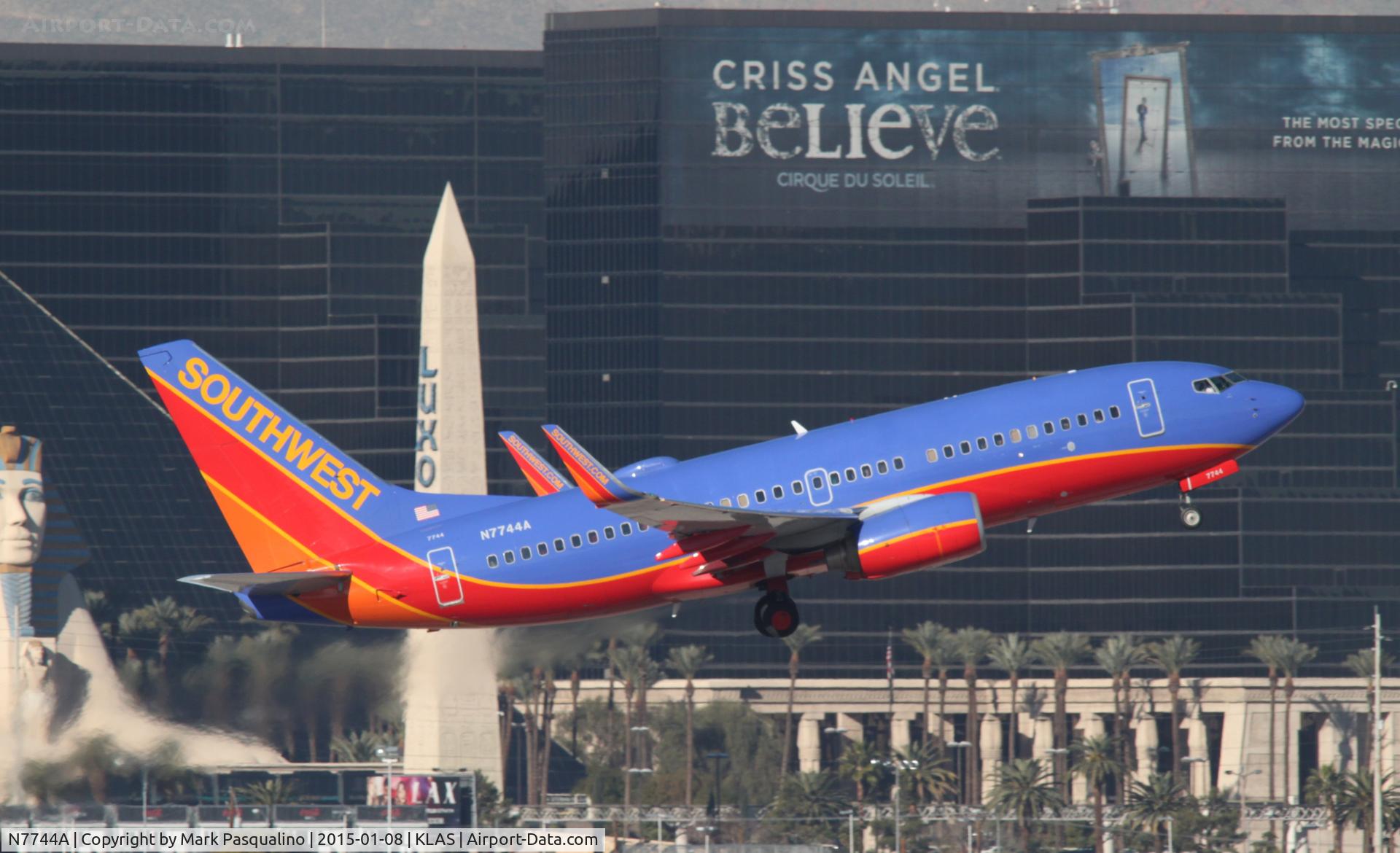 N7744A, 2007 Boeing 737-7BD C/N 33931, Boeing 737-700