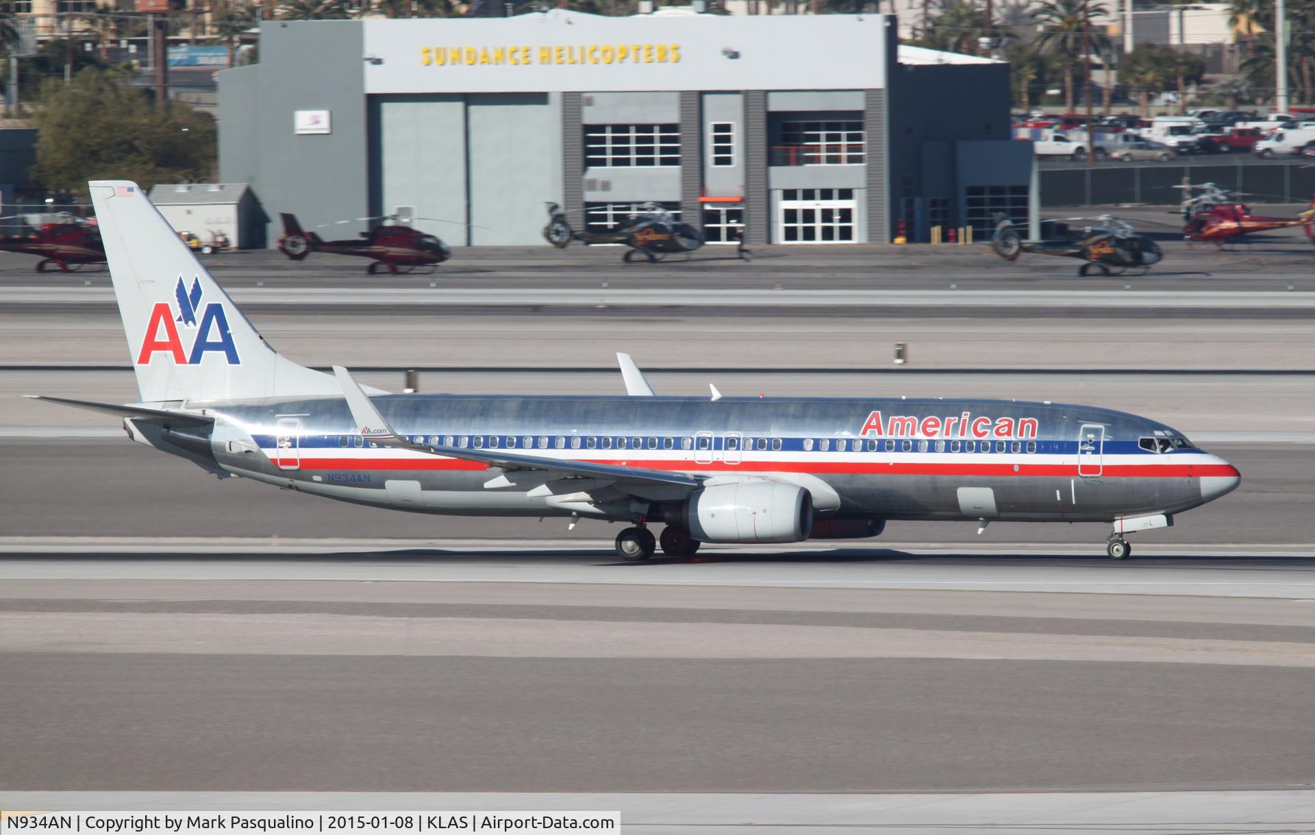 N934AN, 2000 Boeing 737-823 C/N 29531, Boeing 737-800