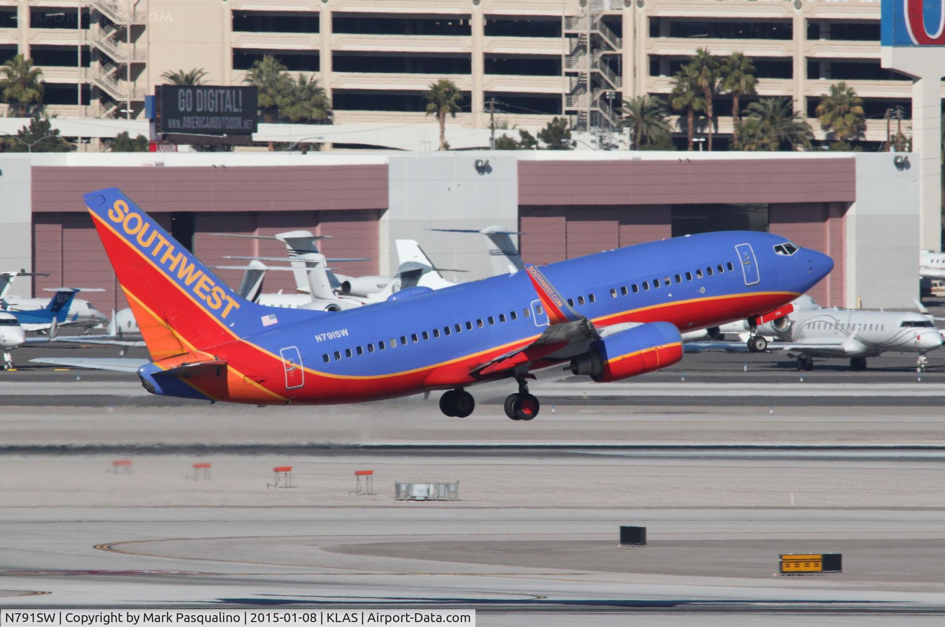 N791SW, 2000 Boeing 737-7H4 C/N 27886, Boeing 737-700