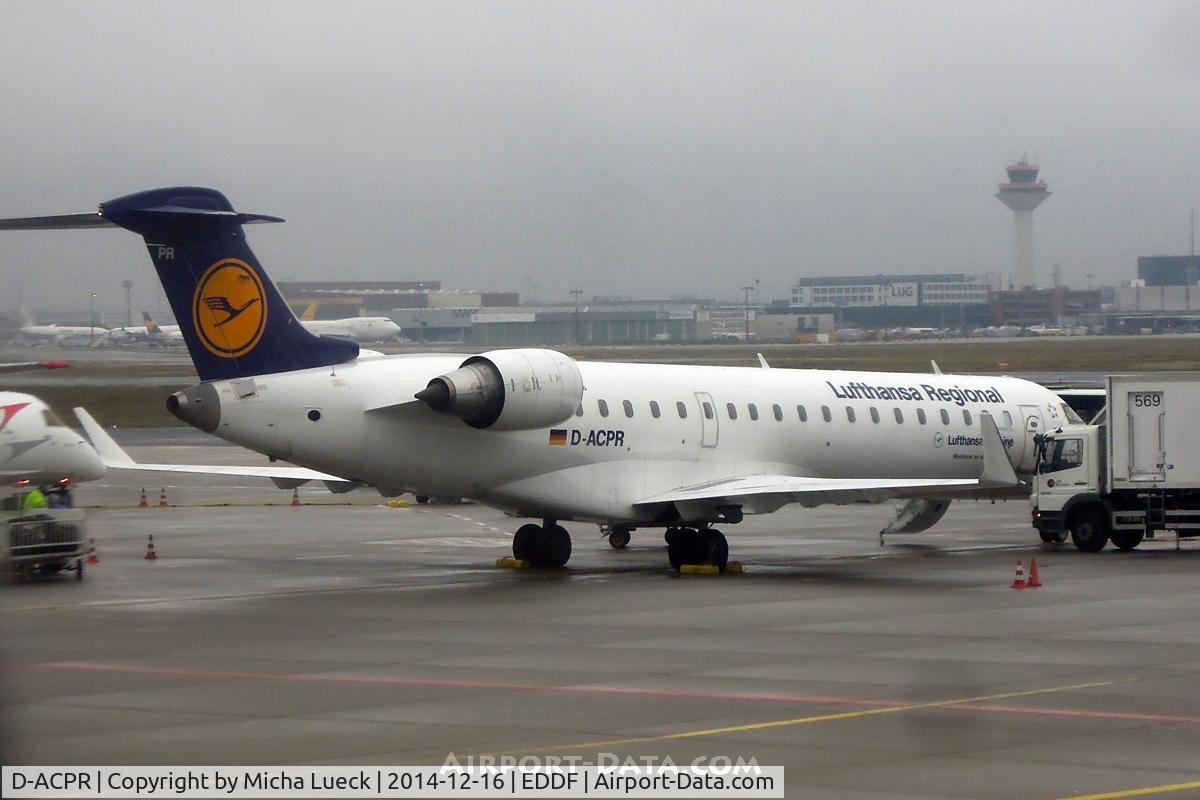 D-ACPR, 2003 Canadair CRJ-701ER (CL-600-2C10) Regional Jet C/N 10098, At Frankfurt