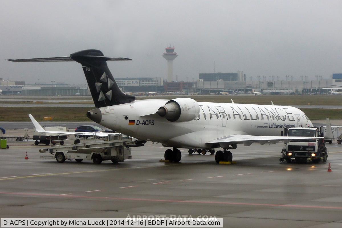 D-ACPS, 2003 Canadair CRJ-700 (CL-600-2C10) Regional Jet C/N 10100, At Frankfurt