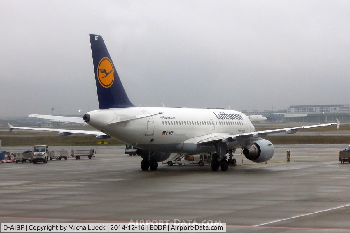 D-AIBF, 2011 Airbus A319-112 C/N 4796, At Frankfurt