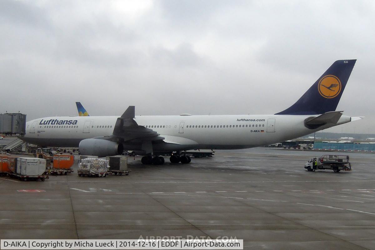 D-AIKA, 2004 Airbus A330-343X C/N 570, At Frankfurt