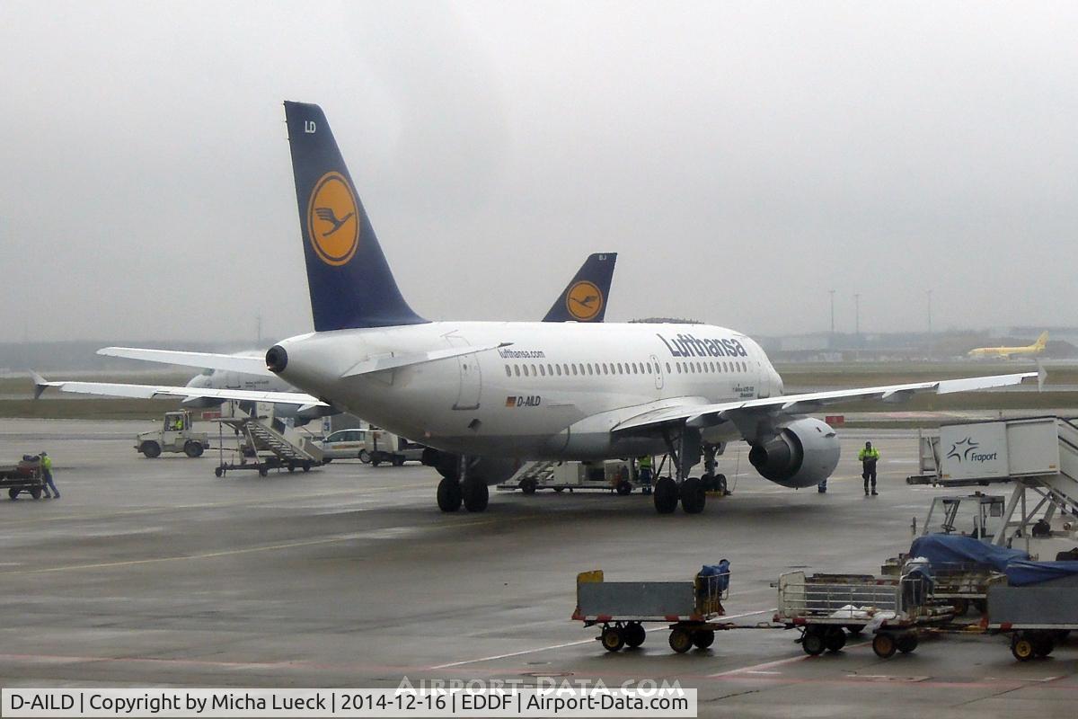 D-AILD, 1996 Airbus A319-114 C/N 623, At Frankfurt