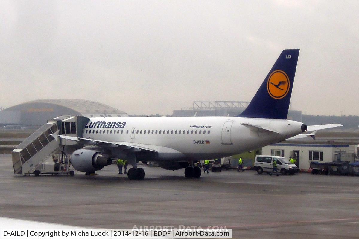 D-AILD, 1996 Airbus A319-114 C/N 623, At Frankfurt
