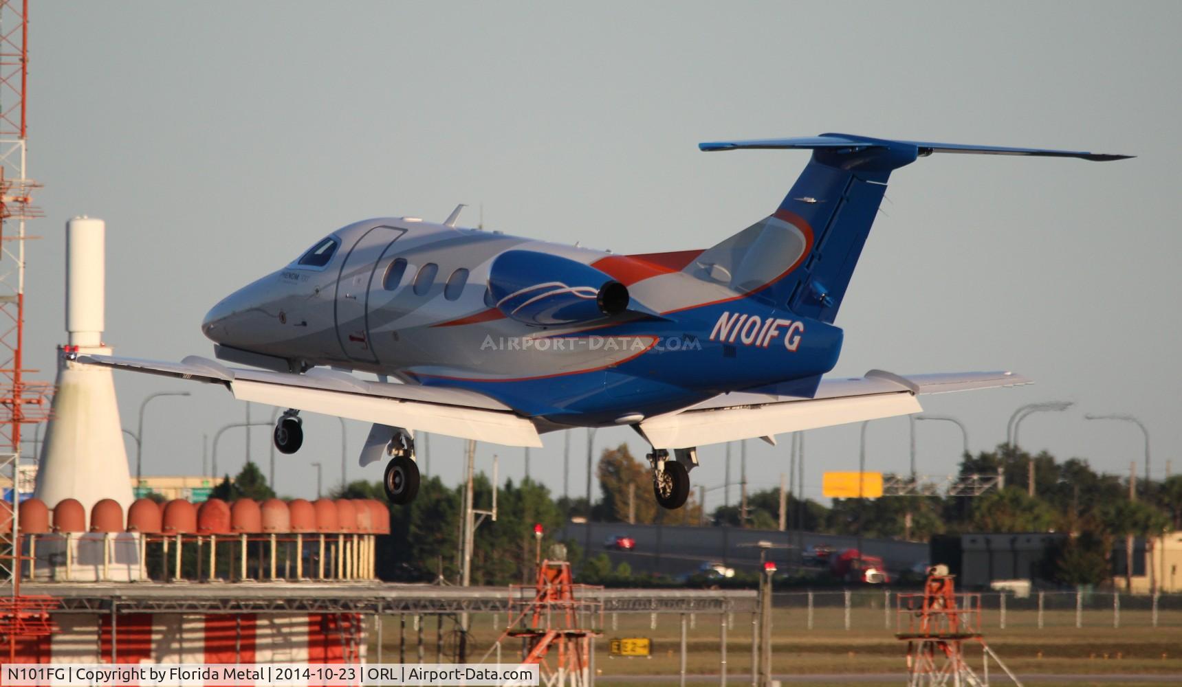 N101FG, 2011 Embraer EMB-500 Phenom 100 C/N 50000222, Phenom 100 University of Florida