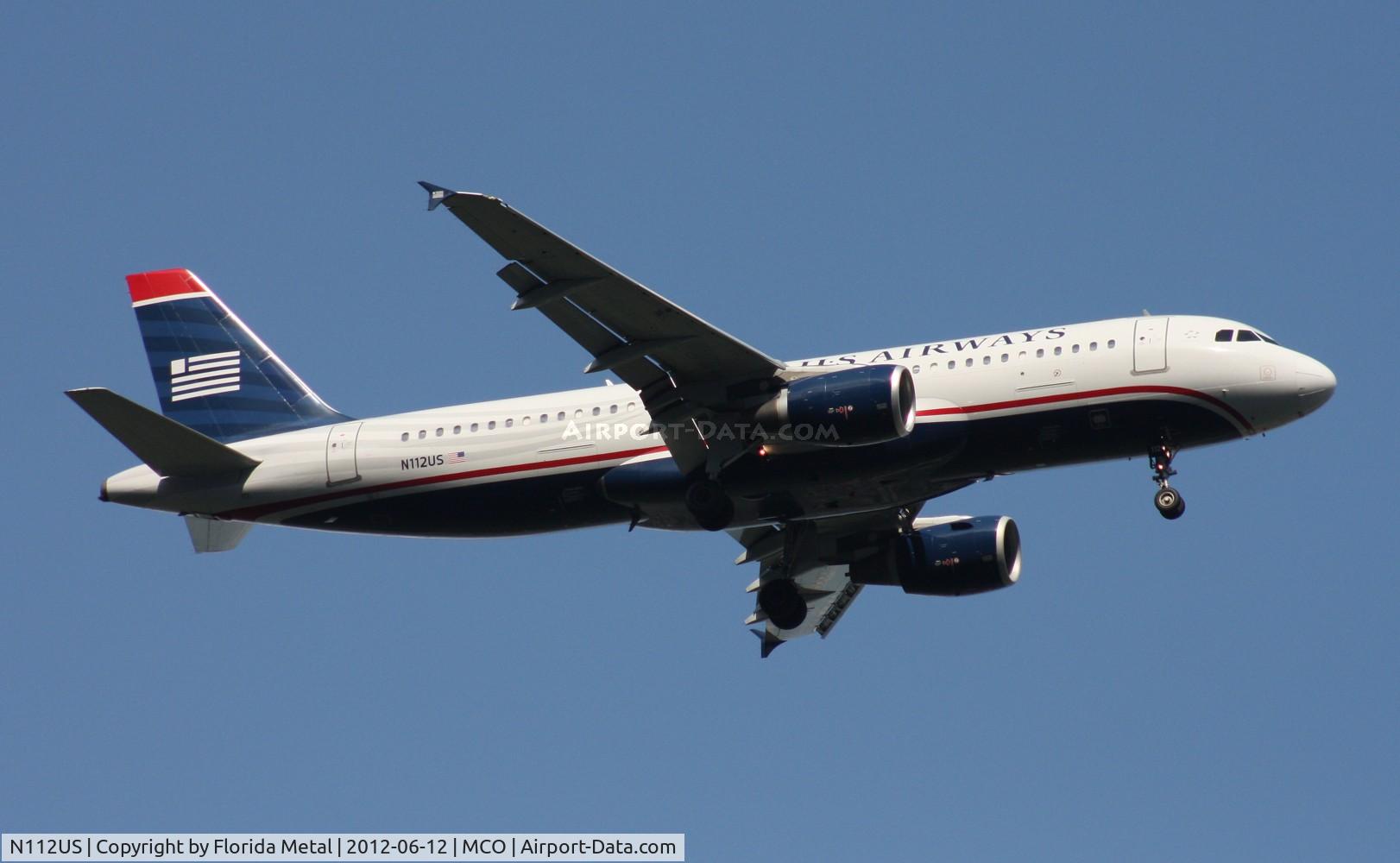 N112US, 1999 Airbus A320-214 C/N 1134, US Airways A320