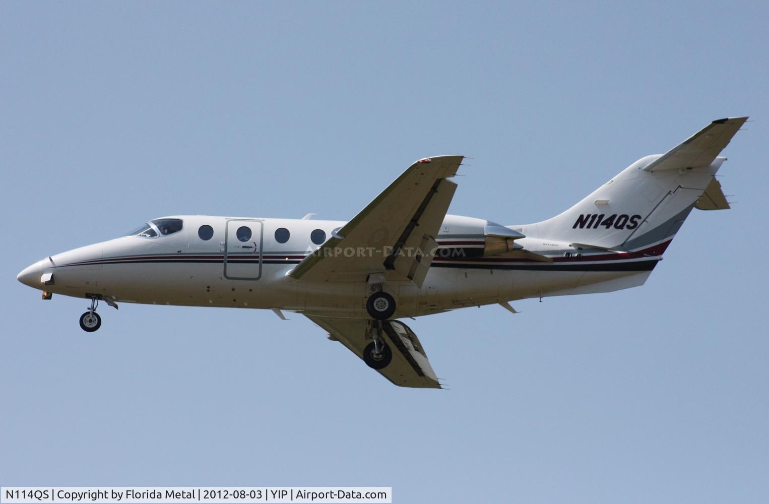 N114QS, 2007 Raytheon Beechjet 400A C/N RK-469, Beech 400A