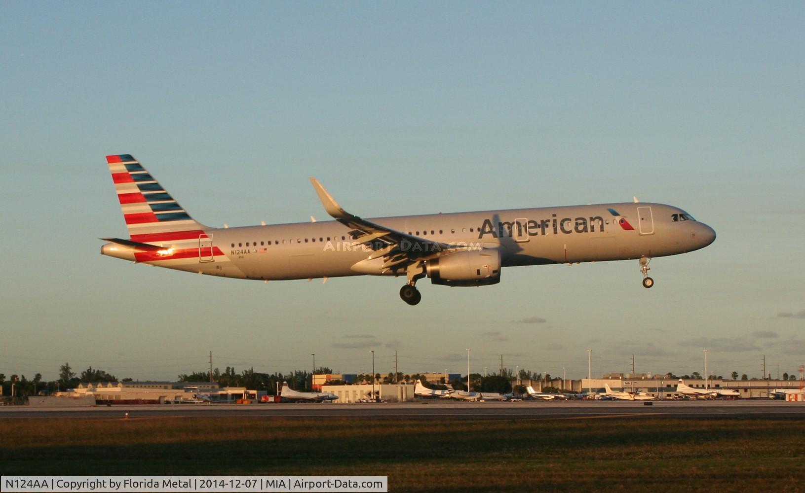 N124AA, 2014 Airbus A321-231 C/N 6271, American A321