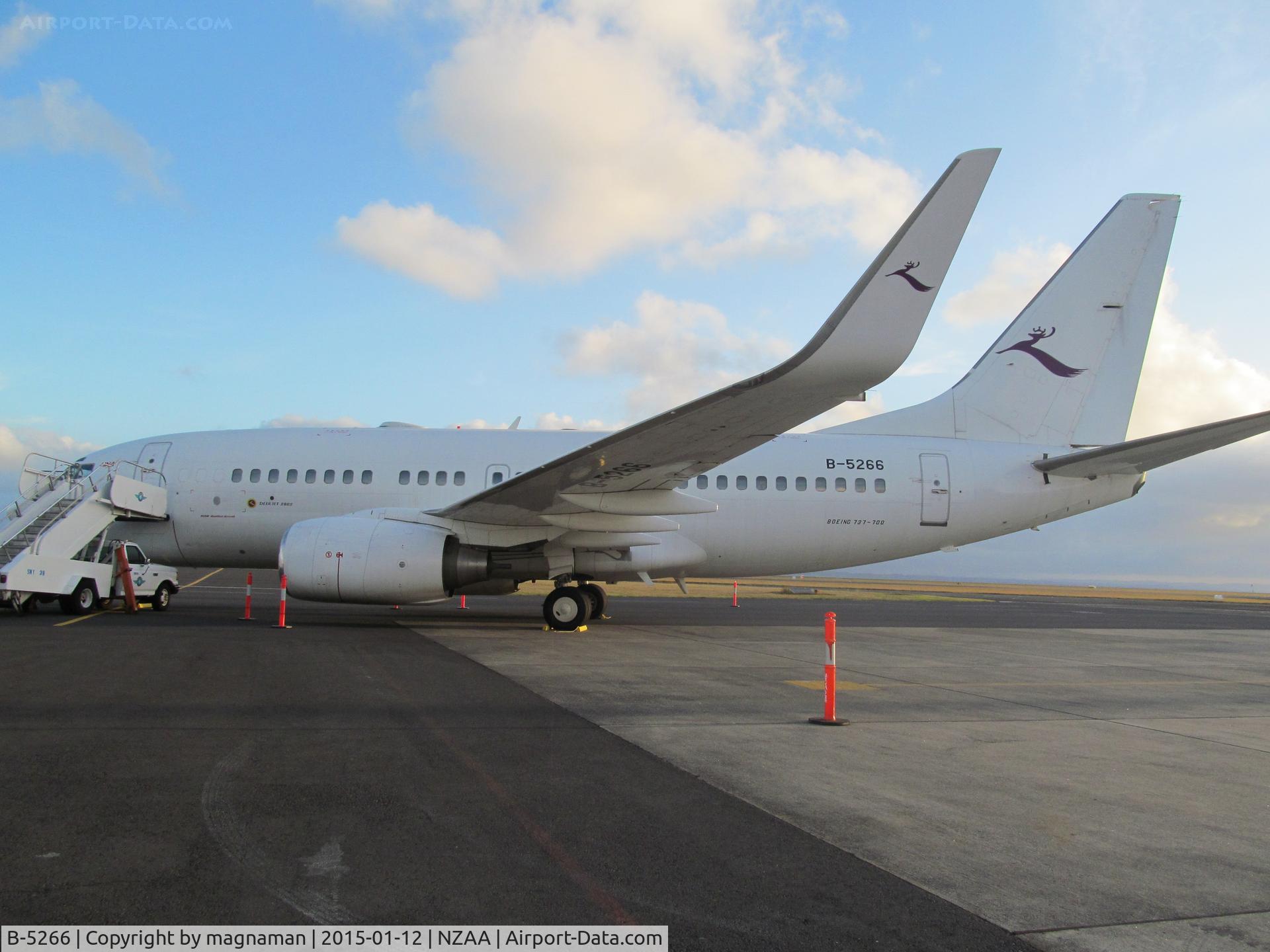 B-5266, 1999 Boeing 737-7AK C/N 29866, At AKL at skycare