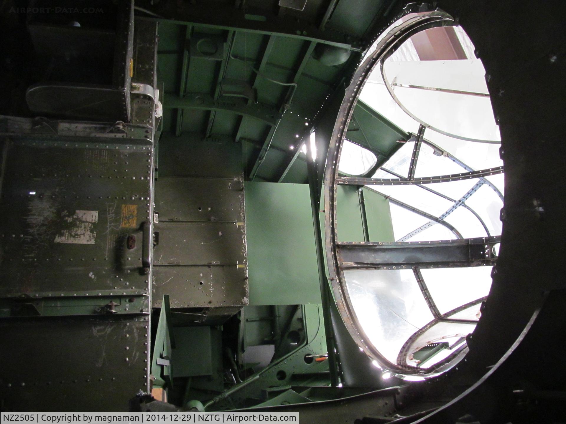 NZ2505, 1943 Grumman TBF-1C Avenger C/N 5220, inside of fuselage