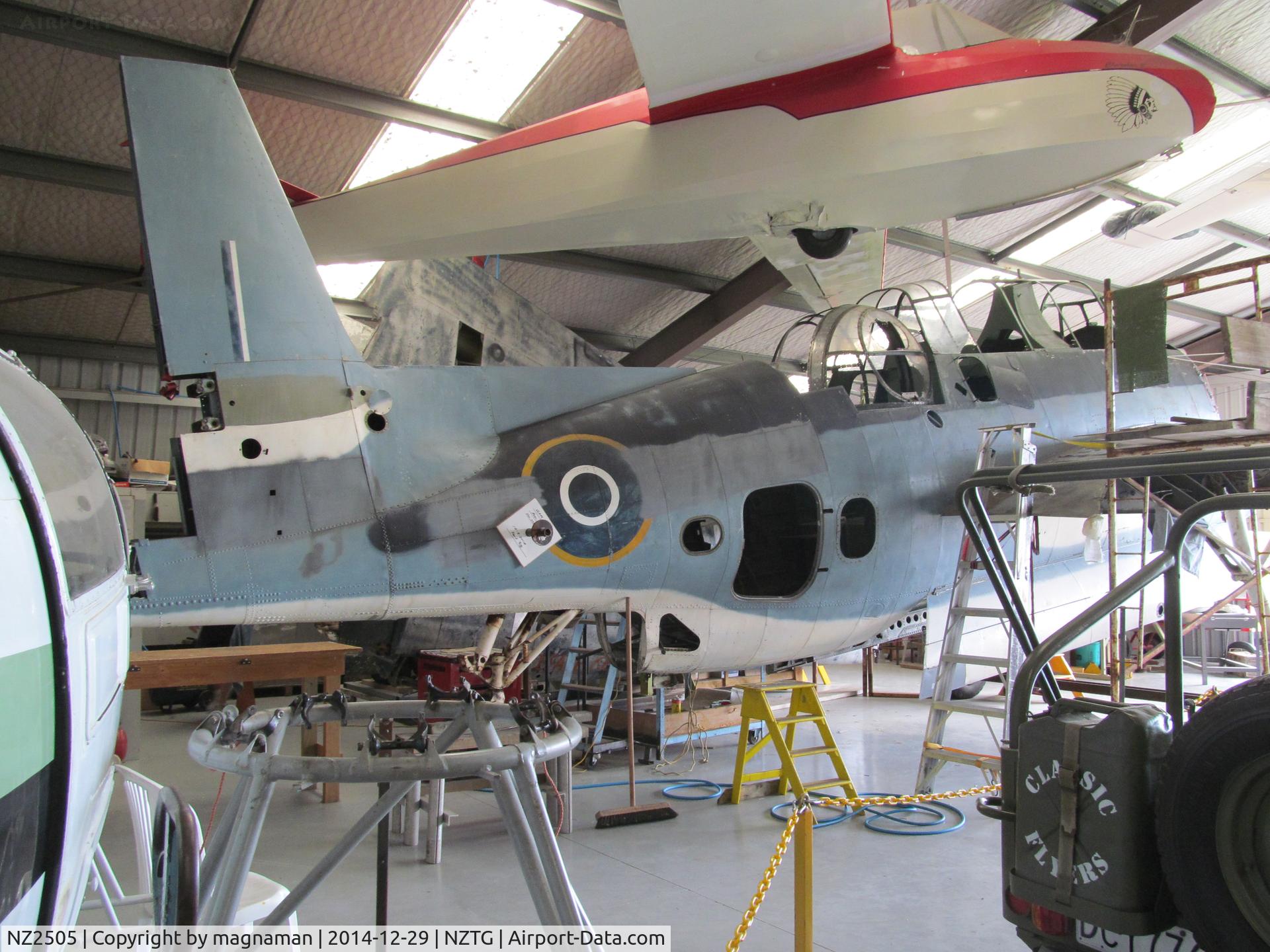 NZ2505, 1943 Grumman TBF-1C Avenger C/N 5220, side view