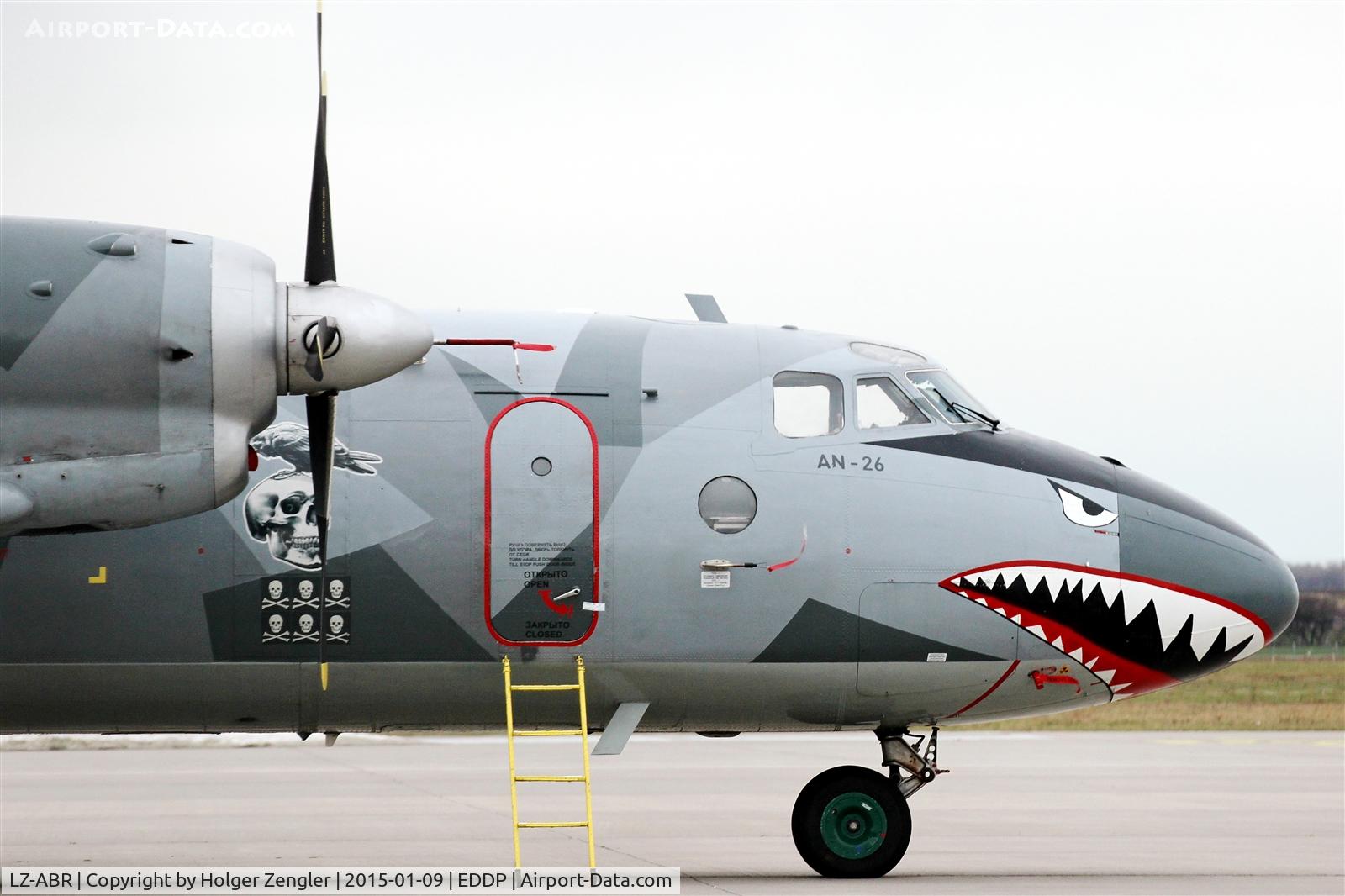 LZ-ABR, 1984 Antonov An-26B C/N 13905, The meanest shark bird ever is waiting for your visit at apron 3....