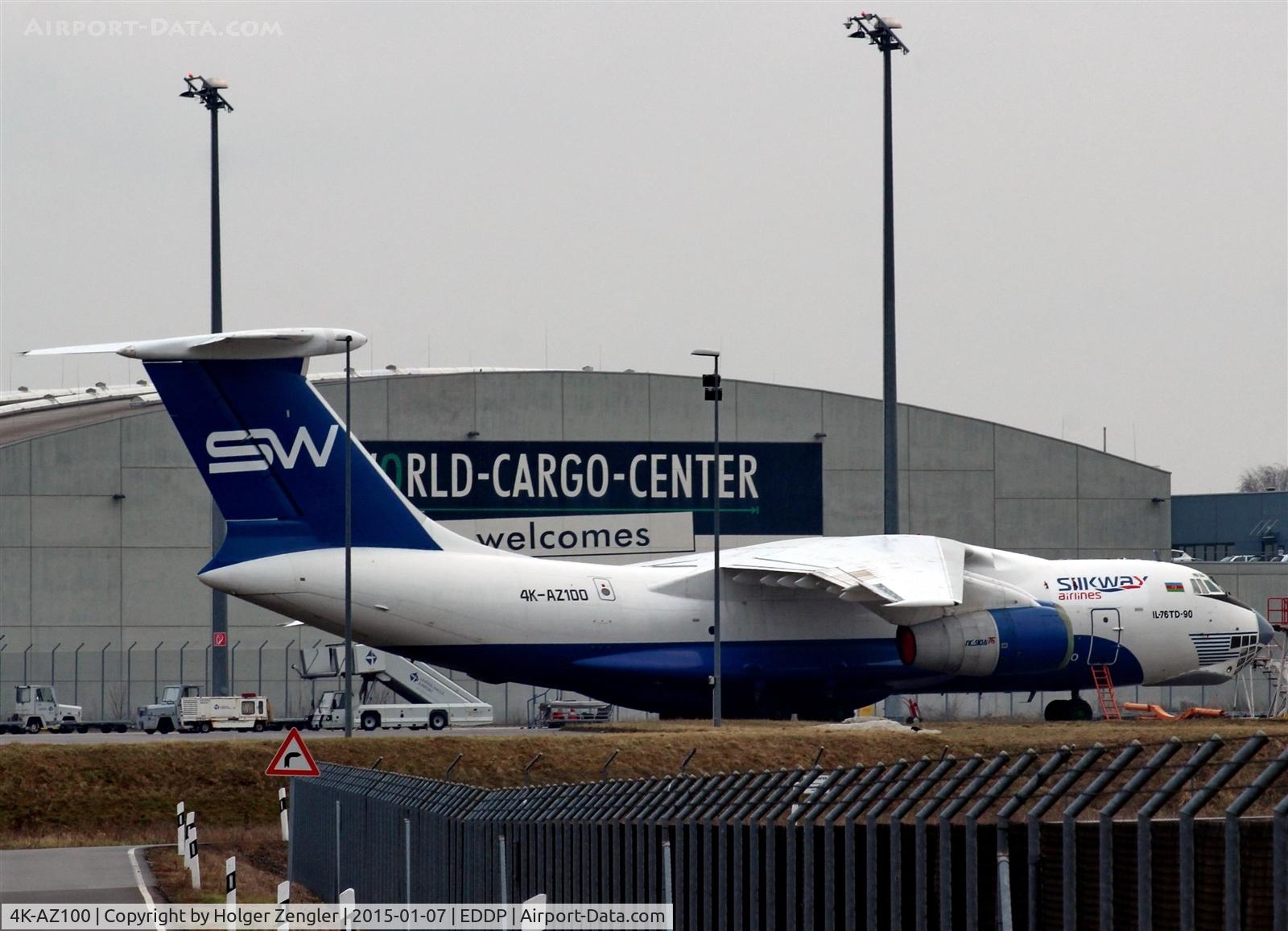 4K-AZ100, Ilyushin Il-76TD-90VD C/N 2073421708, Old bro in new livery at apron 3....